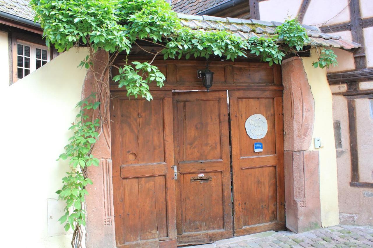 Les Gites Coeur De Vigne Riquewihr Dış mekan fotoğraf