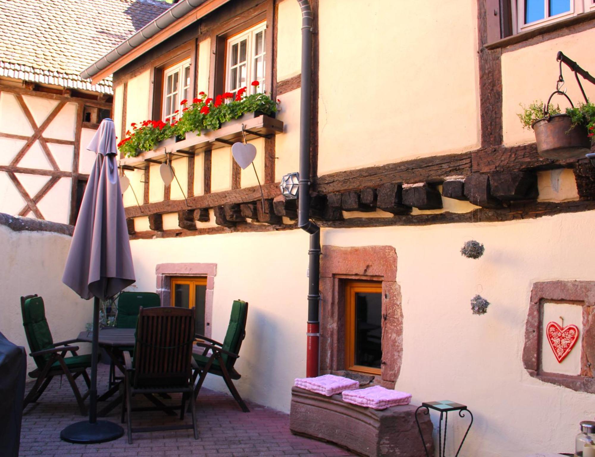 Les Gites Coeur De Vigne Riquewihr Dış mekan fotoğraf