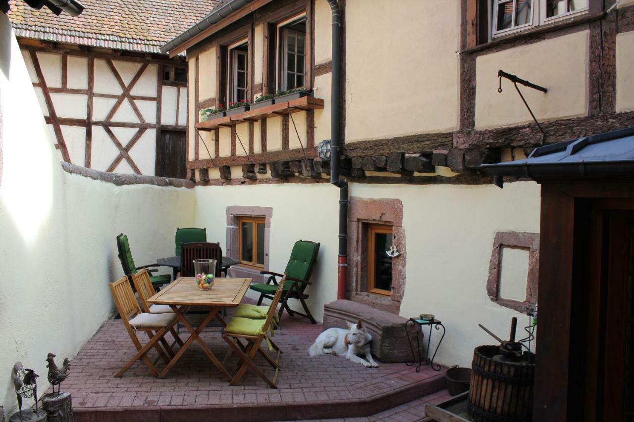 Les Gites Coeur De Vigne Riquewihr Dış mekan fotoğraf